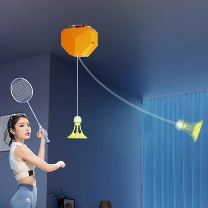 Badminton Single - جهاز تدريب الريشة الطائرة قابل للتعديل