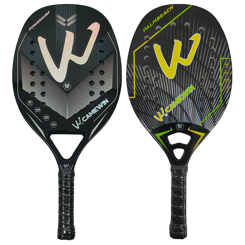 Li Ning Racket - Camewin 3K مضرب تنس الشاطئ كامل