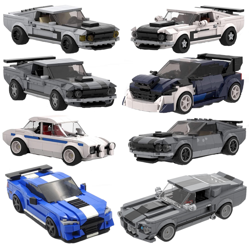 Victor Racket Jetspeed - MOC التقنية سيارة فورد GT رابتور