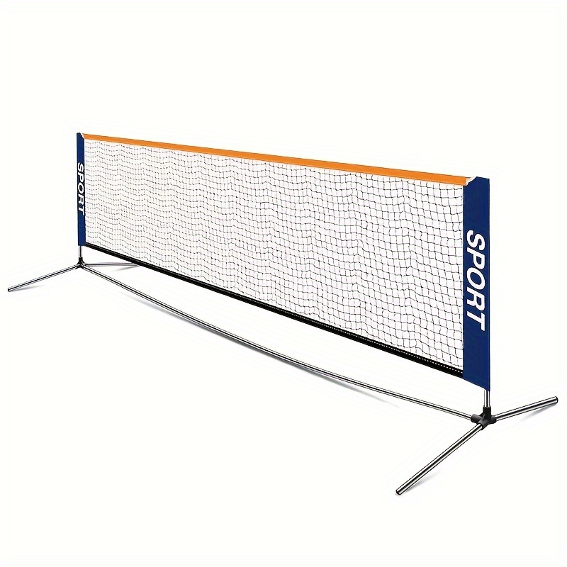 Badminton Background - شبكة تدريب محمولة متعددة الاستخدامات للتنس