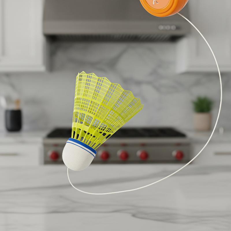 أداة تدريب البادمنتون الأوتوما - مراجعة Badminton Single وسعره