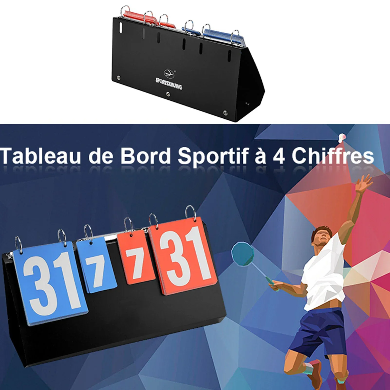 لوحة نتائج للمنافسة الرياضية م - مراجعة Badminton Scoreboard وسعره