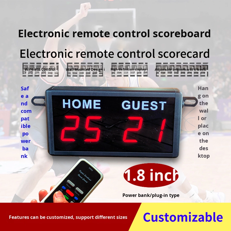 عداد تسجيل شاشة LED مقاس 2.3 ب - مراجعة Badminton Counter وسعره
