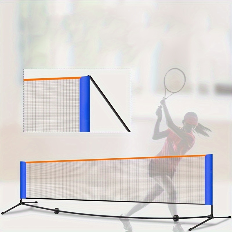 شبكة تدريب محمولة متعددة الاست - مراجعة Badminton Background وسعره
