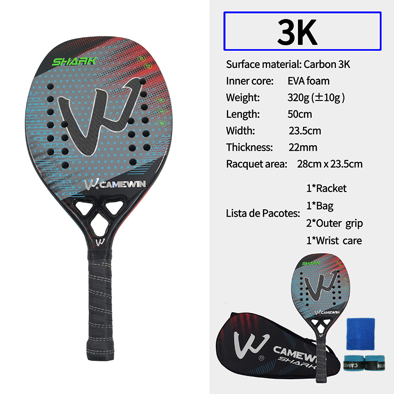 Camewin 3k مضرب تنس الشاطئ ألي - مراجعة Li Ning Racket وسعره