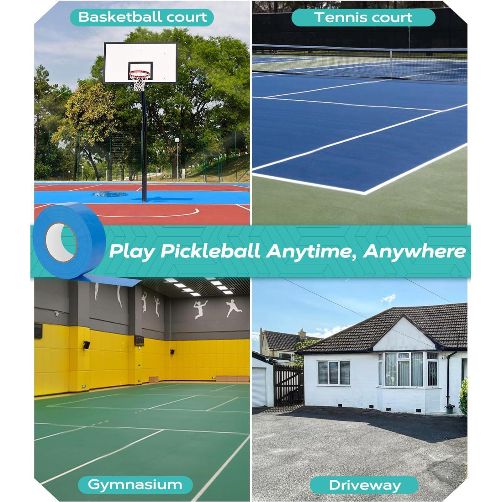 شريط كرة البيسبول 0.16 × 164 ق - مراجعة Badminton Outdoor وسعره