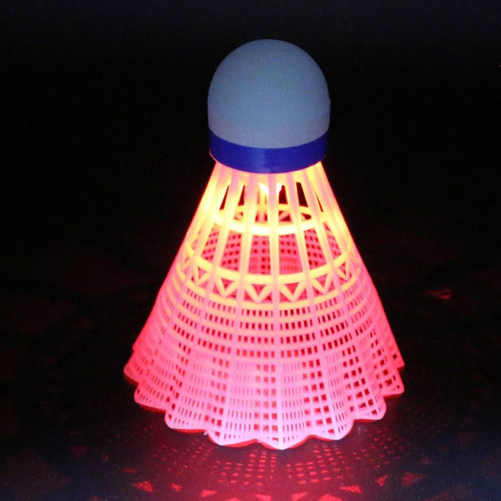 تضيء LED كرة الريشة متوهجة كرا - مراجعة Badminton Bwf وسعره