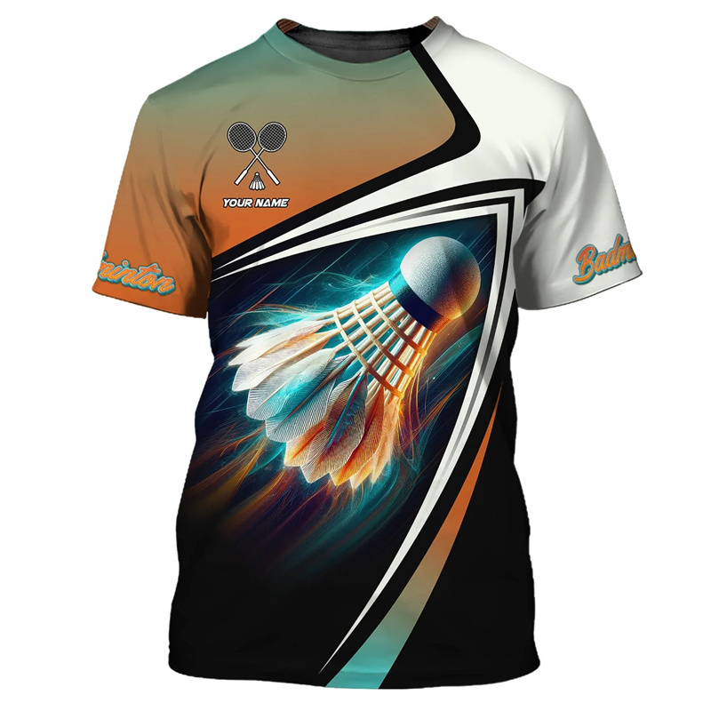 الريشة الرياضة تي شيرت ملابس ل - مراجعة Badminton Wallpaper وسعره